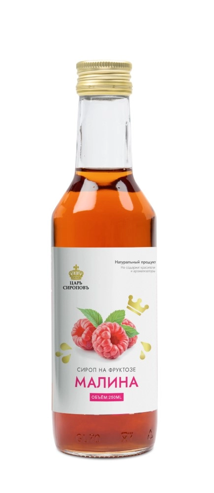 Малины Сироп на фруктозе, сироп, 250 мл, 1 шт. фото
