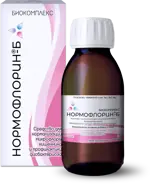 Нормофлорин-Б биокомплекс, жидкость для приема внутрь, 100 мл, 1 шт. фото