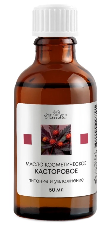 Mirrolla Масло касторовое, масло косметическое, 50 мл, 1 шт. фото