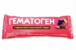 Гематоген, плитка, 45 г, 1 шт, с черносливом в шоколадной глазури фото