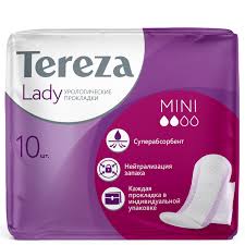 TerezaLady Mini Прокладки урологические, 10 шт, 2 капли фото