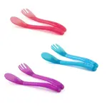 Пома ложка и вилка термочувствительные, набор, 1 шт, цвет в ассортименте, арт. 2915 фото 2