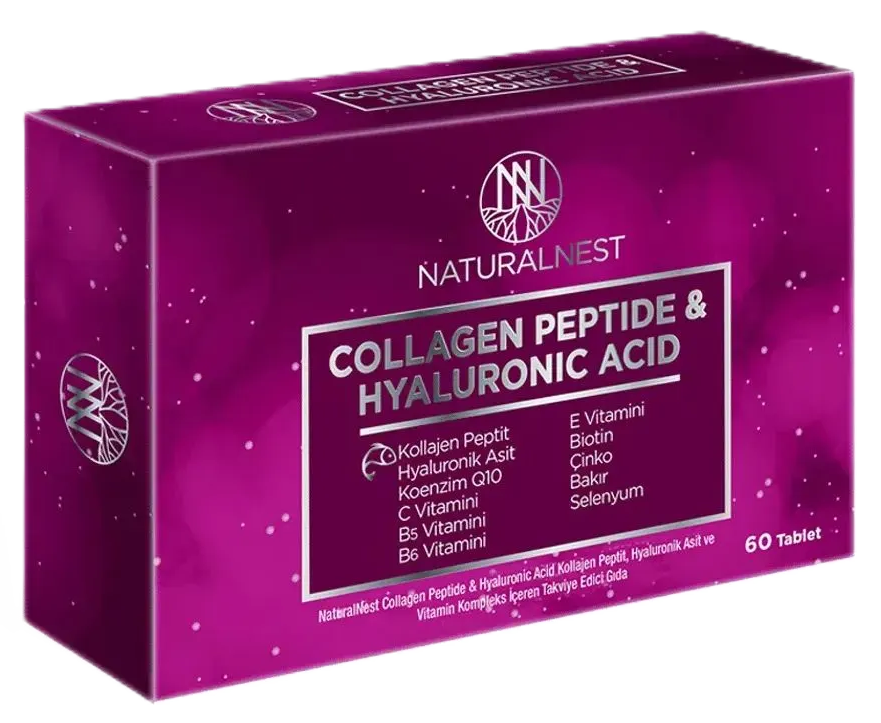 НатуралНест Пептиды Коллагена и Гиалуроновая кислота, таблетки, 60 шт. фото