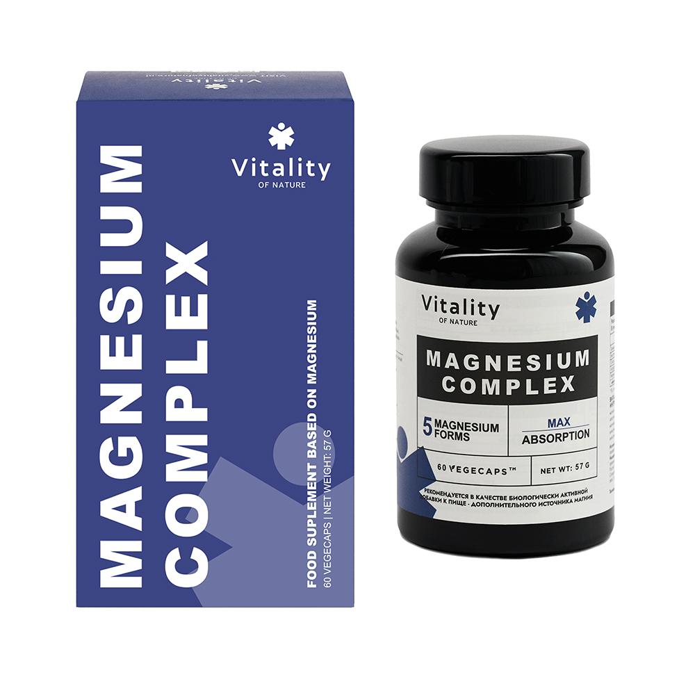 Vitality Комплекс магния, капсулы, 60 шт. фото