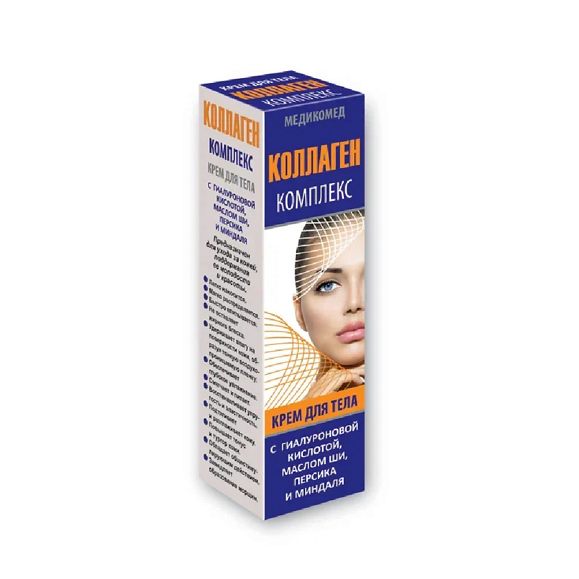 Коллаген комплекс, крем для тела, 100 мл, 1 шт. фото