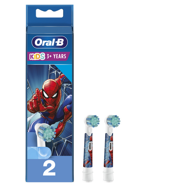 Насадки для электрической зубной щетки Oral-B Spiderman, 2 шт. фото
