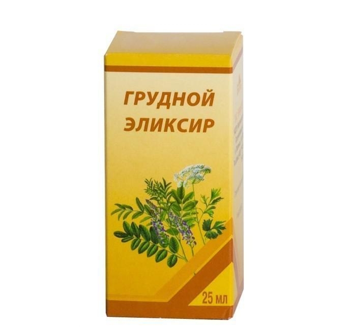 Грудной эликсир, раствор для приема внутрь, 25 мл, 1 шт. фото