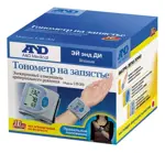 Тонометр автоматический AND UB-201 на запястье, 1 шт. фото