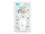 Roxy-kids Ниблер для прикорма Bunny twist 6 мес+, 1 шт, голубого цвета, арт. RFN-005 фото