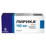 Лирика, 150 мг, капсулы, 56 шт. фото
