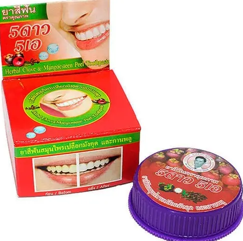 5 Star cosmetic Зубная паста на травах, зубная паста, 25 г, 1 шт, мангостин фото