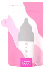 Lubby Mama Пакеты для хранения грудного молока, 200 мл, 15 шт. фото 2