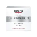 Eucerin Hyaluron-Filler крем дневной spf 15, крем для лица, 50 мл, 1 шт, для сухой чувствительной кожи фото