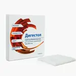 Дигестол повязка биологическая, 10 см х 10 см, повязка стерильная, 1 шт. фото 3