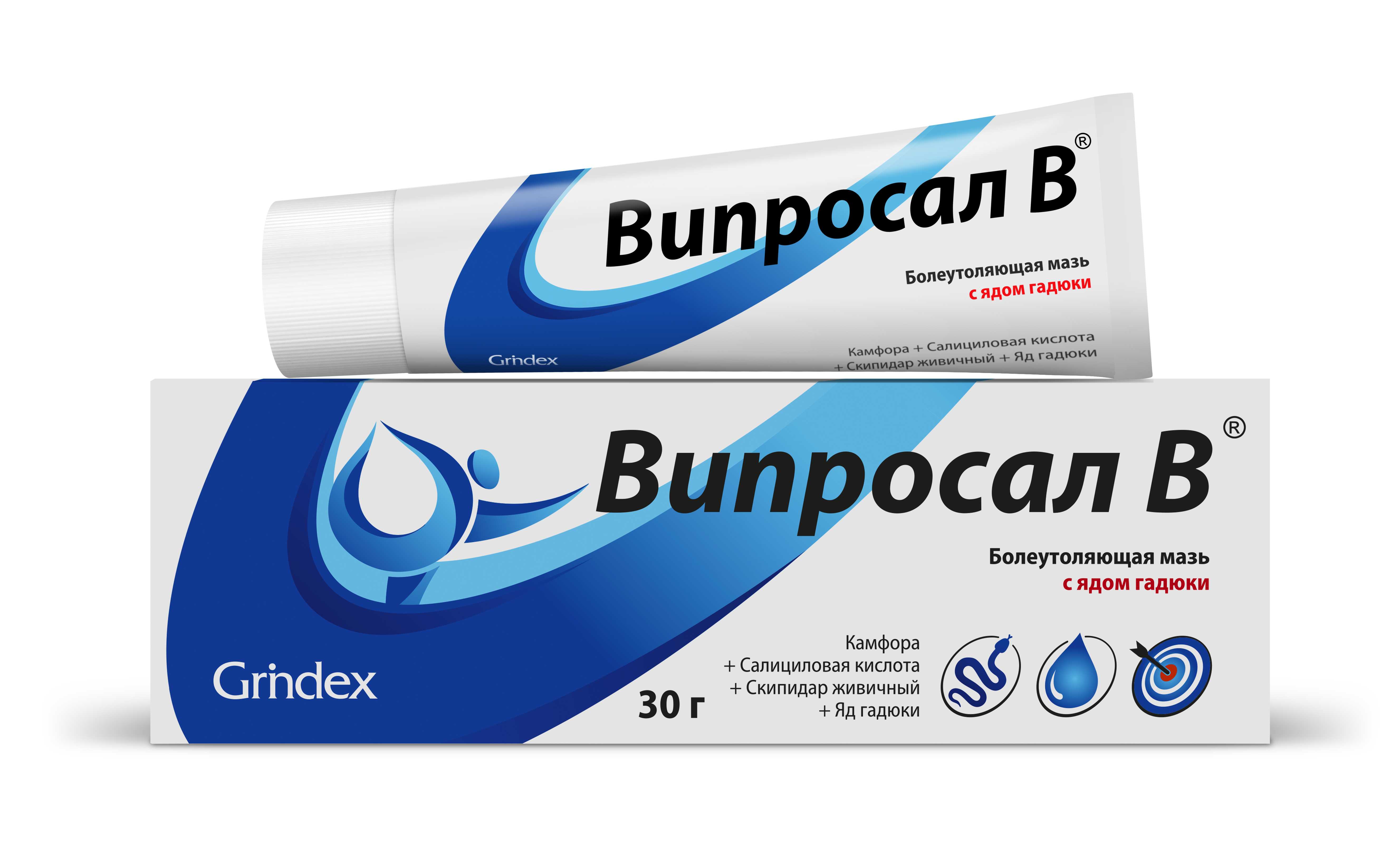 Випросал В, мазь для наружного применения, 30 г, 1 шт. фото