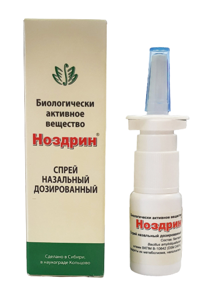 Ноздрин, спрей назальный, 10 мл, 1 шт. фото