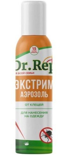 Dr. Rep Аэрозоль от клещей, аэрозоль для наружного применения, 150 мл, 1 шт. фото
