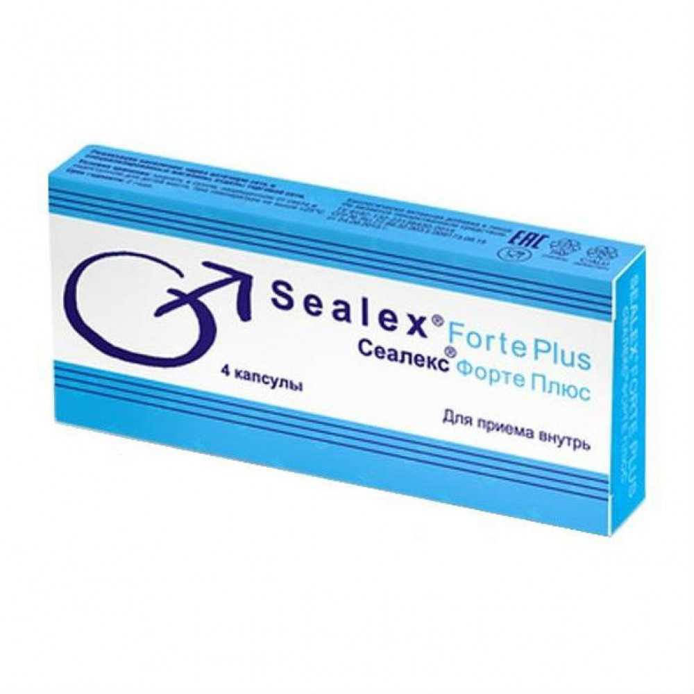 Сеалекс Форте Плюс, 0.4 г, капсулы, 4 шт. фото