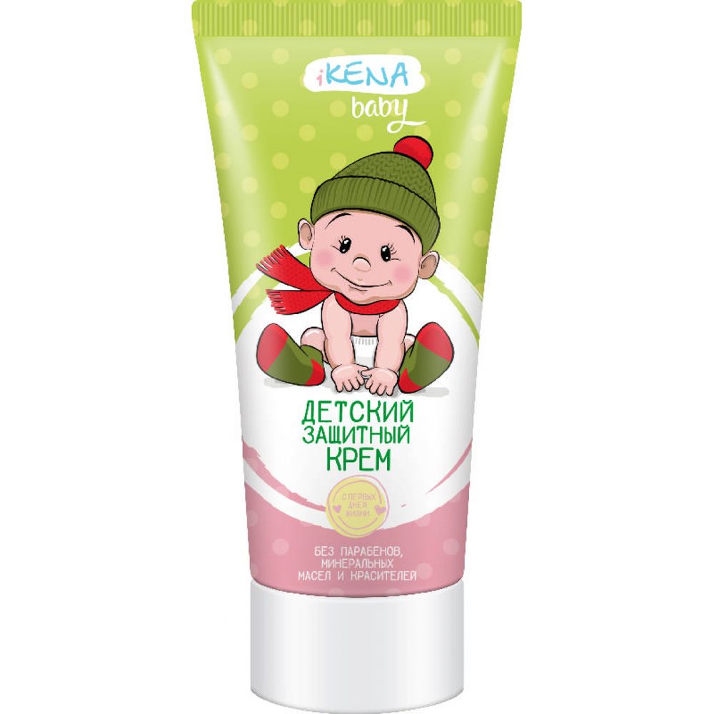 Икена бэби крем детский защитный, крем для детей, 50 мл, 1 шт. фото
