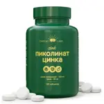 Omega Labs Пиколинат цинка, таблетки, 120 шт. фото 1
