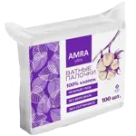 Amra Ultra, ватные палочки в пакете, 100 шт. фото