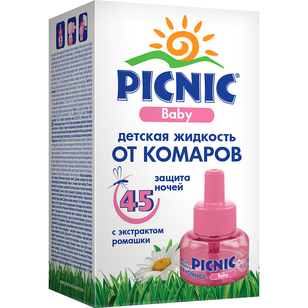 Picnic Baby Жидкость от комаров, на 45 ночей, 30 мл, 1 шт. фото