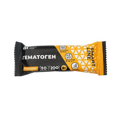 ABC Хэлси Фуд Гематоген для бодрости, плитка, 50 г, 1 шт. фото