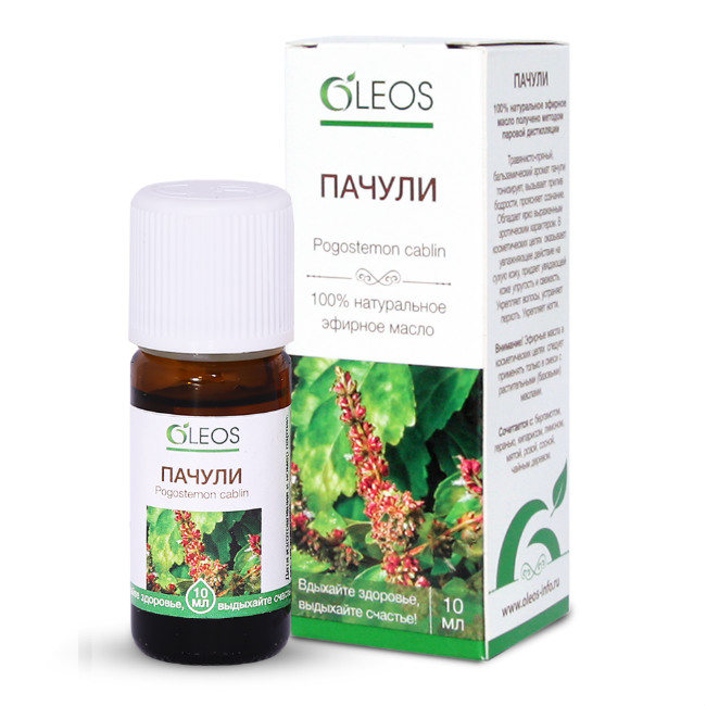 Oleos Пачули Масло эфирное, 10 мл, 1 шт. фото