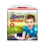 UP&GO Libero Подгузники-трусики детские, 7-11 кг., 18 шт, р. 4 фото