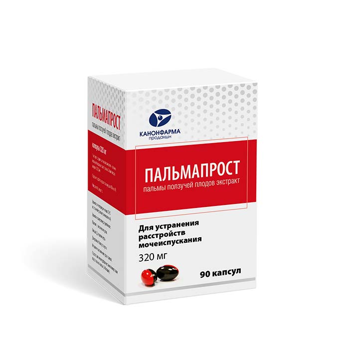 Пальмапрост, 320 мг, капсулы, 90 шт. фото