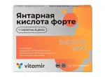 Витамир Янтарная кислота Форте, 400 мг, таблетки, покрытые оболочкой, 30 шт. фото