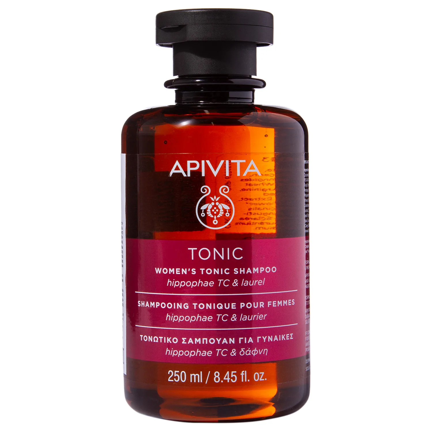 Apivita Шампунь для женщин тонизирующий против выпадения волос, шампунь, 250 мл, 1 шт. фото