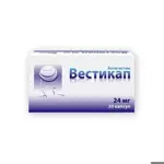 Вестикап, 24 мг, капсулы, 30 шт. фото