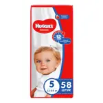 Huggies Classic Подгузники детские одноразовые, р. 5, 58 шт, 11-25кг фото