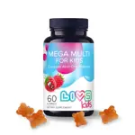 Livs Комплекс Мега мультивитаминов для детей, мармеладные пастилки, 60 шт, малина фото