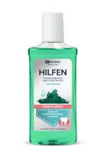 Hilfen Ополаскиватель для полости рта Защита десен, раствор для полоскания полости рта, 250 мл, 1 шт, с эфирным маслом пихты фото