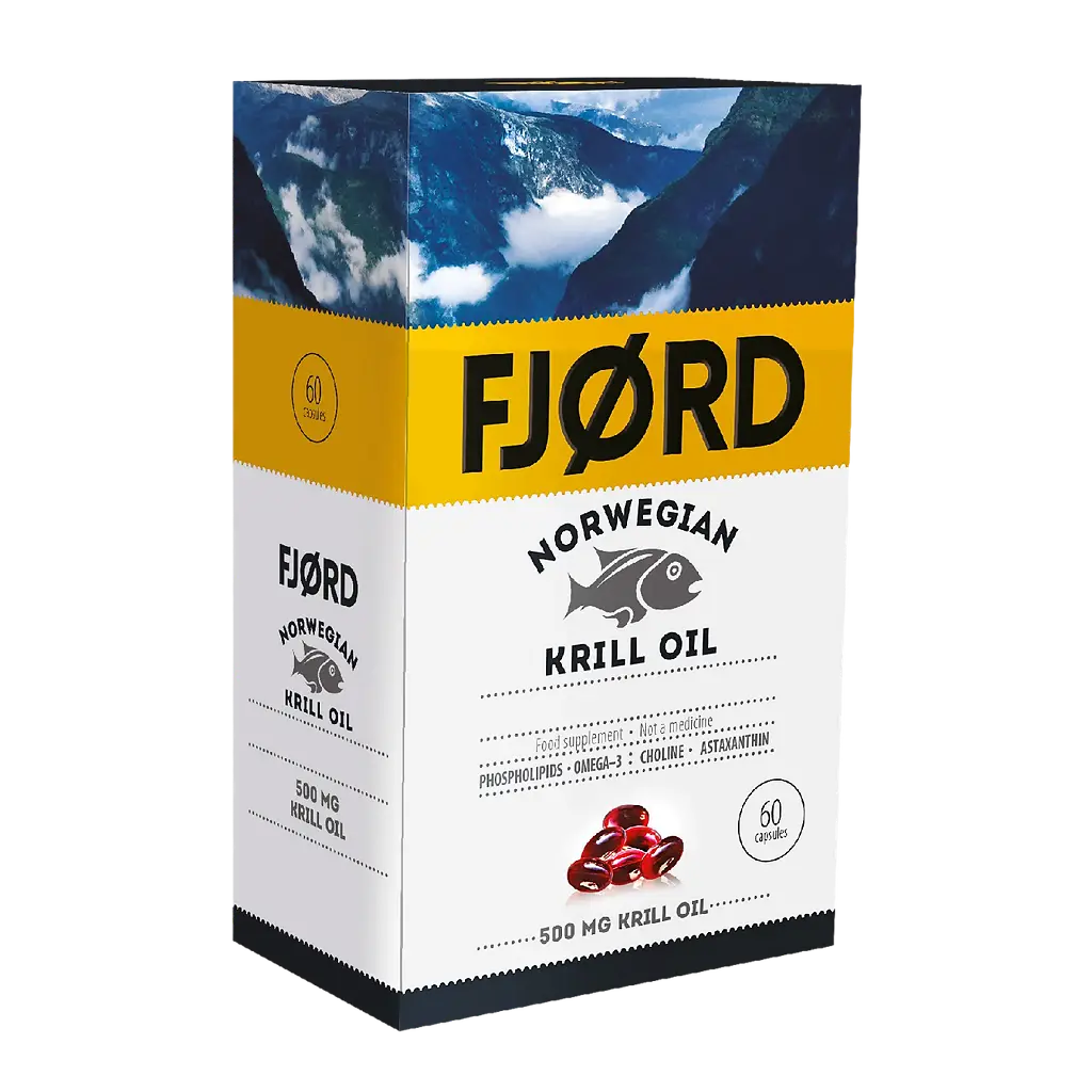 Fjord Норвежский крилевый жир, капсулы, 60 шт. фото