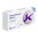 Флувоксамин Кроно, 50 мг, таблетки покрытые оболочкой, 15 шт. фото 