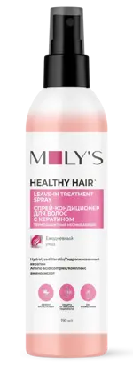 Молис спрей-кондиционер для волос с кератином, кондиционер, 190 мл, 1 шт. фото