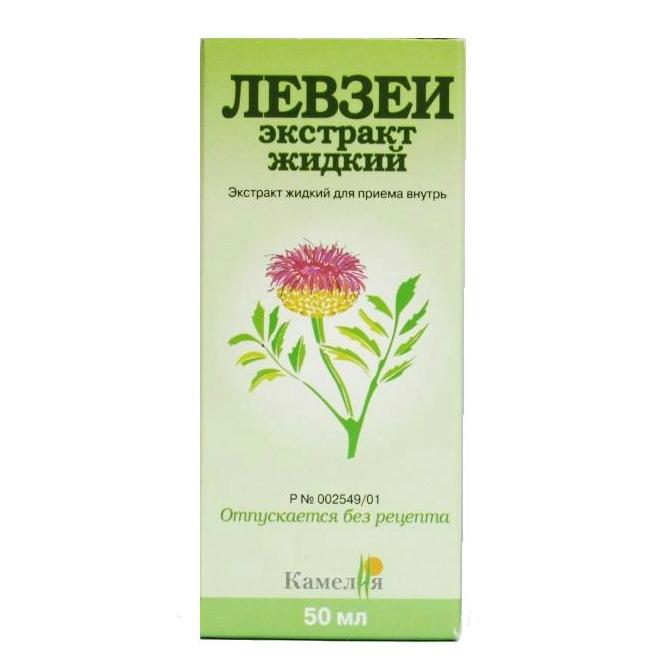 Левзеи экстракт жидкий, экстракт жидкий для приема внутрь, 50 мл, 1 шт. фото