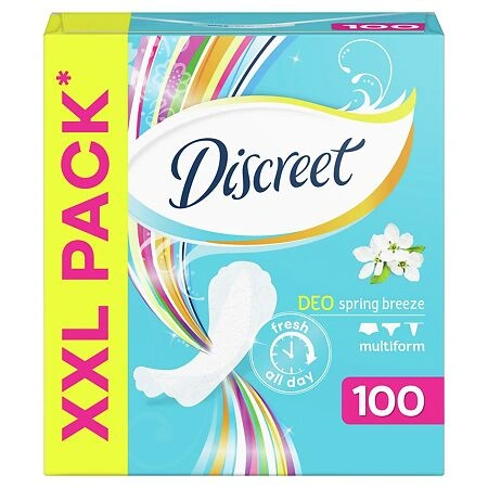 Discreet Deo Spring Breeze Multiform Прокладки ежедневные, прокладки гигиенические, 100 шт. фото