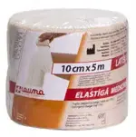 Lauma Бинт эластичный медицинский, 10 см х 5 м, 1 шт, с двумя фиксаторами, высокой растяжимости фото