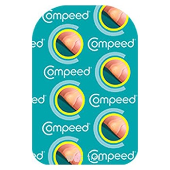 Compeed Пластырь от сухих мозолей на ногах, пластырь медицинский, 1 шт, средний фото