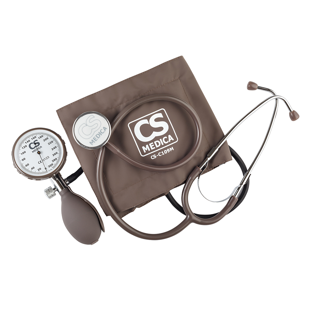 Тонометр механический CS Medica CS-109 Pro, тонометр, 1 шт, с фонендоскопом фото