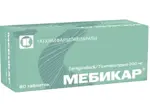 Мебикар, 300 мг, таблетки, 60 шт. фото 