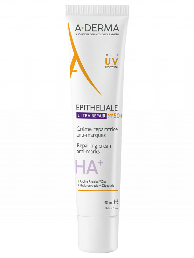 A-Derma epitheliale ultra repair крем защитный восстанавливающий spf50+, крем, 40 мл, 1 шт. фото