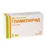 Глимепирид, 3 мг, таблетки, 30 шт. фото