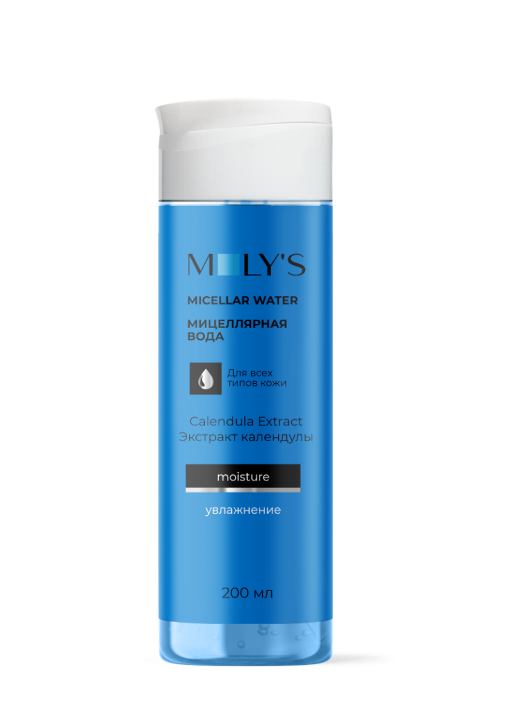 Молис Мицеллярная вода, мицеллярная вода, 200 мл, 1 шт, для всех типов кожи фото