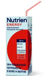 Nutrien Energy смесь, смесь жидкая, 200 мл, 1 шт, клубника фото