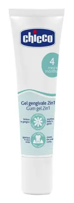 Chicco гель для десен при прорезывании зубов 2 в 1, гель, 30 мл, 1 шт. фото 2